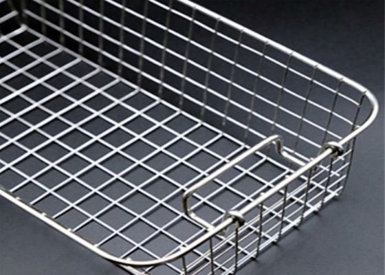 10 Gauge Welded Wire Mesh Untuk Keranjang Makanan Atau Medis Anticorrosion