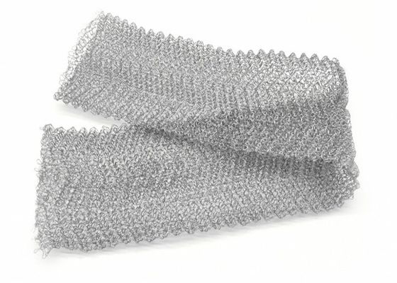 Iso Knitted Metal Mesh Multi Strand Wire Galvanized Wire Elemen Filter Cairan Gas