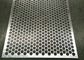 Lembar bolong kecil persegi dan heksagonal stainless steel Aisi304 ditusuk