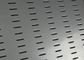 Black perforated sheet metal Oblong atau Square Hole Pattern