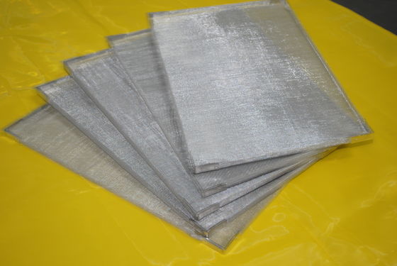 Tahan panas food grade 100 mikron 304 stainless steel wire mesh pendingin tray