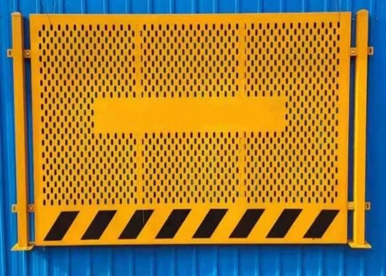 1.2*1.8m Eksterior Dinding Menekan Lembaran Logam Anti Drop Screen Climbing Frame