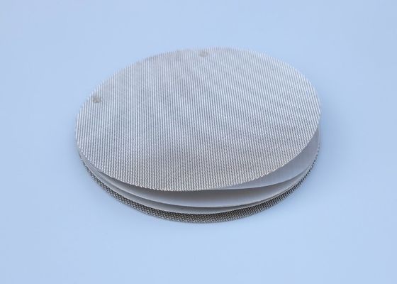 Spot Welding Stainless Steel Filter Wire Mesh Extruder Layar Filter Disc SS316L