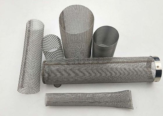 ISO14001 Food Grade Stainless Steel Wire Mesh Cylinder Filter Mesh 0,5-200 mikron