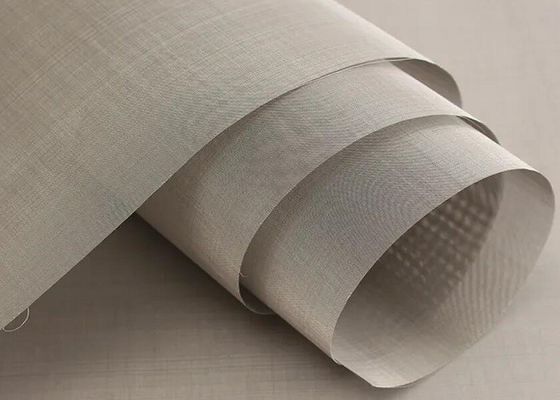 Twisled Weave stainless steel Wire Cloth Efisien Filtrasi Jumlah 2-600