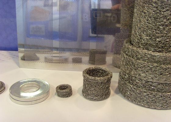 Tubing Wire Mesh Tunggal Strand Tisu Baja Bertahan Untuk Filtrasi