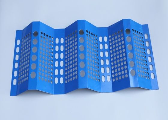 2.4m Square Hole Punched Metal Sheet Lembar Keselamatan Dan Ventilasi Multifungsi