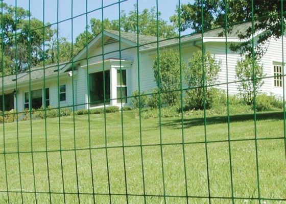 Hijau Dilapisi 0.35mm-6mm Wire Mesh Roll Welded Wire Mesh Fencing Rolls Anti Penuaan