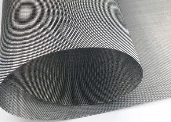 2205 Duplex Stainless Steel Woven Wire Mesh Roll Digunakan Di Kapal Tekanan