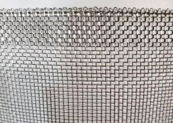1.22m * 30.5m Stainless Steel Layar Serangga Mesh Metal Fly Screen Mesh Wear Proof