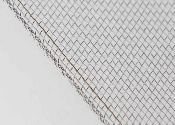 1.22m * 30.5m Stainless Steel Layar Serangga Mesh Metal Fly Screen Mesh Wear Proof