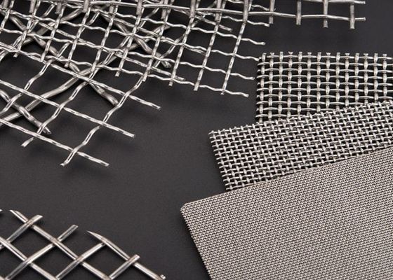 Anyaman Berkerut AISI316 Stainless Steel Filtrasi Mesh Layar Extruder Mesh