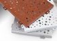 Kustomisasi Proyek Dinding Tirai Panel Fasad Aluminium Berlubang Tebal 10-50mm