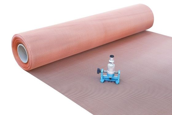 Kekuatan Tinggi Dan Ketangguhan Woven Wire Mesh Screen Perunggu Fosfor