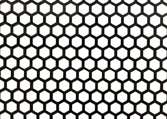 Silver Diamond Perforated Mesh Sheet untuk Wire Mesh Konstruksi