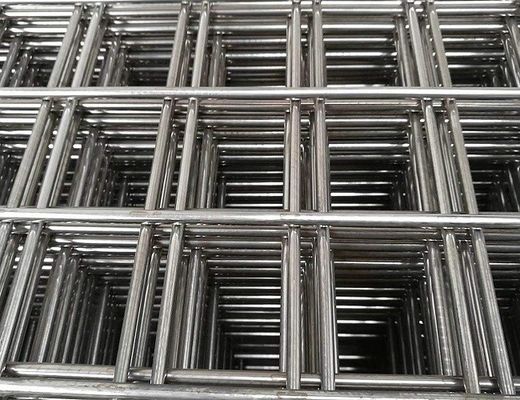 Low Carbon Steel Galvanized Welded Wire Mesh Sheets untuk Konstruksi dalam Panel atau Rolls