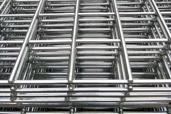 Q195 Panel Wire Mesh Las Baja Karbon Rendah Bentuk lubang persegi atau persegi panjang