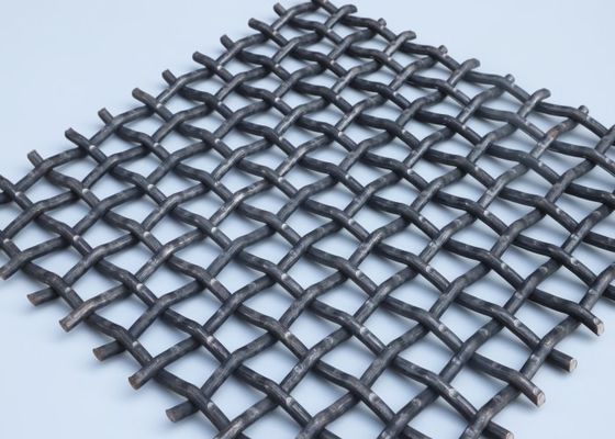 Layar Wire Mesh Tulang baja tensile tinggi untuk 30 ° 180 ° Jenis Hook Dan Slot Panjang