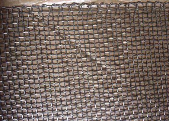 Layar Mesh Wire Woven Square di stainless steel untuk berat tugas abrasi dan ketahanan dampak