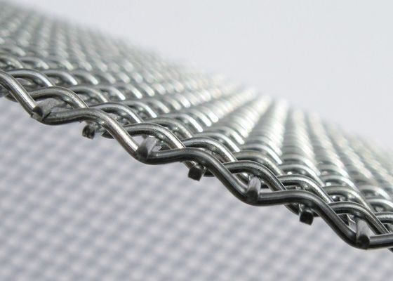 Heavy Duty Stainless Steel Woven Wire Mesh Screen Untuk Abrasi dan Korosi Resistensi