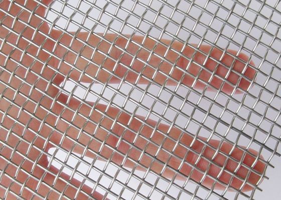 Heavy Duty Stainless Steel Woven Wire Mesh Screen Untuk Abrasi dan Korosi Resistensi