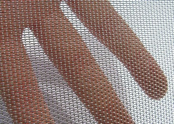Heavy Duty Stainless Steel Woven Wire Mesh Screen Untuk Abrasi dan Korosi Resistensi