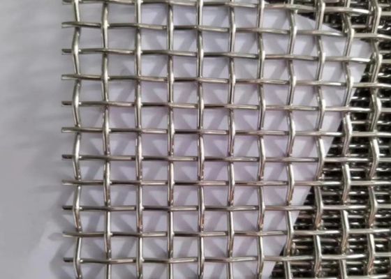 Layar Wire Mesh Tenun Baja Tahan Abrasi Tugas Berat dengan Umur Panjang