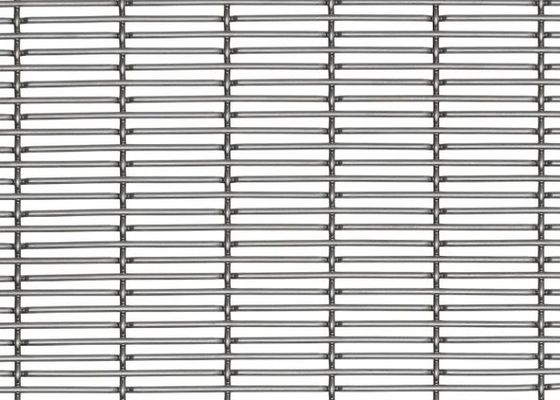 Tensile Steel Woven Wire Mesh Screen Rectangular Mesh Type Galvanized untuk daya tahan dan umur panjang
