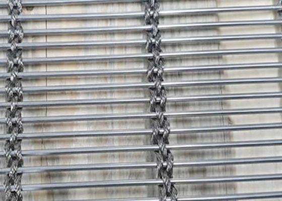 Tensile Steel Woven Wire Mesh Screen Rectangular Mesh Type Galvanized untuk daya tahan dan umur panjang