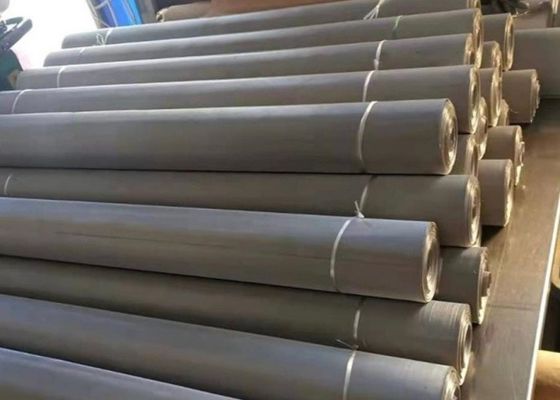 Rol layar mesh stainless steel 0,02-50,8mm Aperture SS 316 Twill Weave untuk aplikasi industri