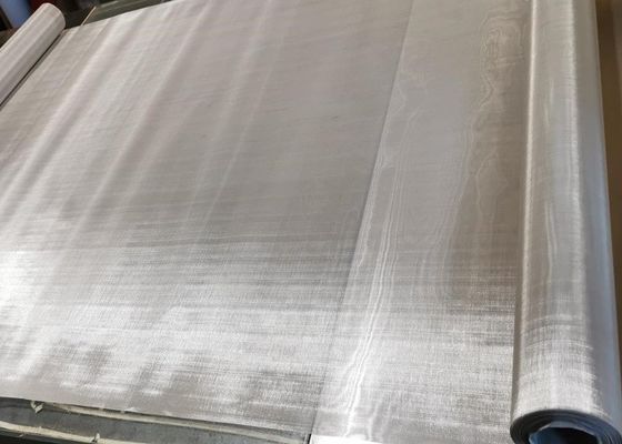 Very Fine Stainless Steel Wire Mesh Screen Plain Weave Type 400 Mesh dengan berbagai panjang
