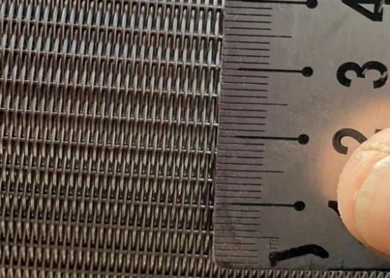 Layar Wire Mesh Stainless Steel Tenun Belanda Biasa Digunakan dalam Filtrasi Halus