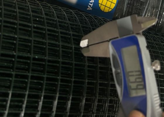 Heavy Duty PVC Coated Stainless Steel Welded Wire Mesh Screen Untuk Filtrasi