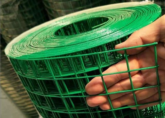 Anti Karat Hijau Hitam Biru Welded Wire Mesh Untuk Taman / Stadion Pagar