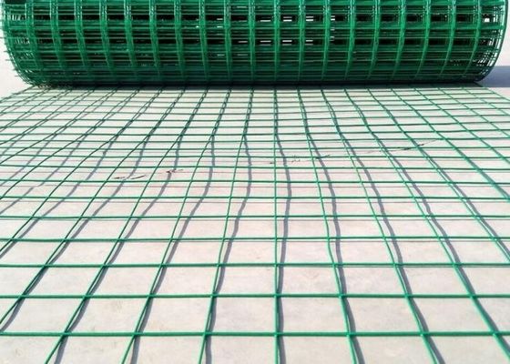 Anti Karat Hijau Hitam Biru Welded Wire Mesh Untuk Taman / Stadion Pagar