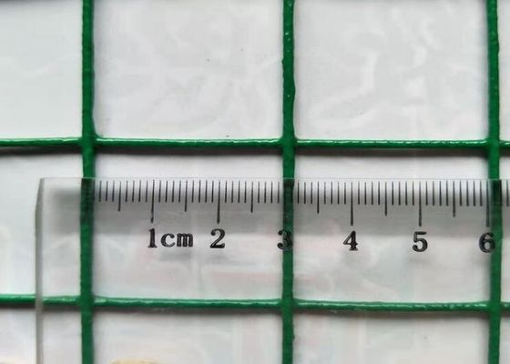 Panel pagar kawat baja las Galvanis dengan lapisan PVC