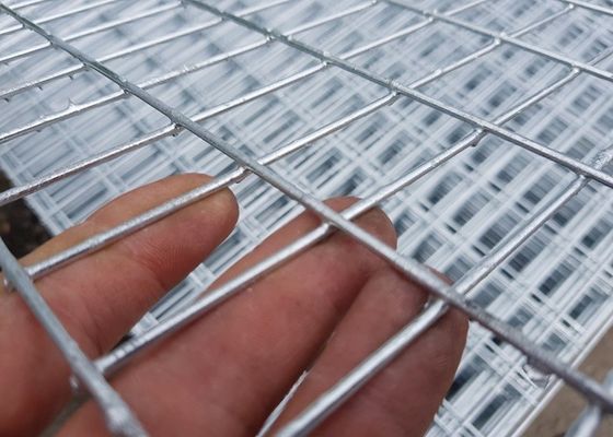 1/4 Inch Mesh Hot Dip Galvanized Mild Steel Wire Mesh Screen Untuk Konstruksi