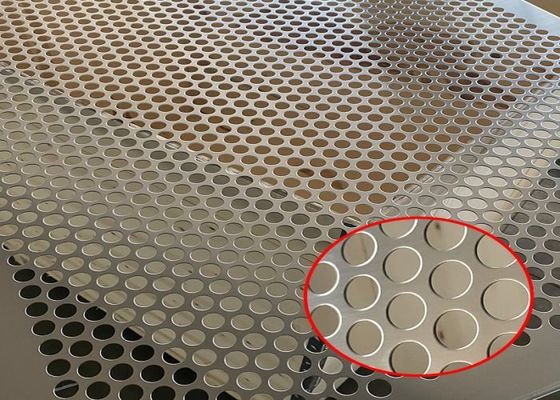Lembar Mesh Perforated yang dirancang khusus untuk persyaratan proyek yang unik