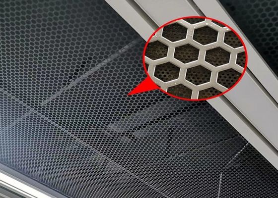 Lembar Mesh Perforated yang dirancang khusus untuk persyaratan proyek yang unik
