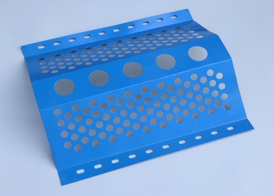 Lembar mesh stainless steel perforated tahan lama dengan lapisan epoksi untuk aplikasi arsitektur