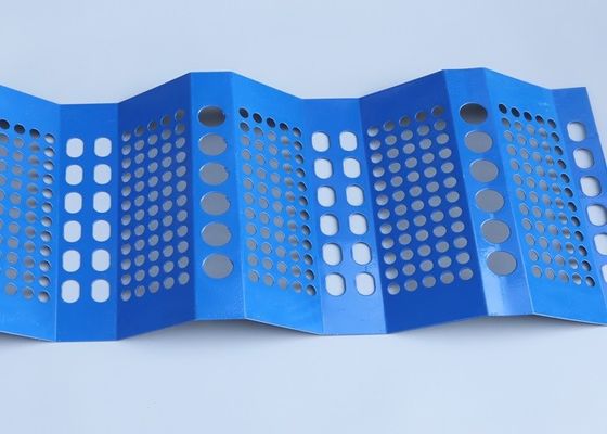 Lembar mesh stainless steel perforated tahan lama dengan lapisan epoksi untuk aplikasi arsitektur