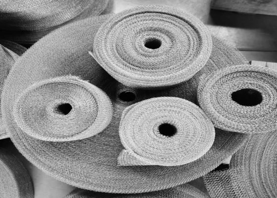 Jaring Kawat Rajutan Baja Tahan Karat ISO 9001 untuk Elemen Filter