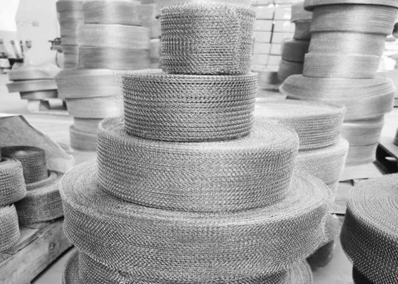Jaring Kawat Rajutan Baja Tahan Karat ISO 9001 untuk Elemen Filter