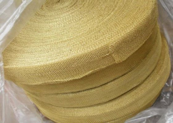 0.08mm Wire Diameter Brass Knitted Mesh Untuk Filtrasi Bahan Bakar Dan Sistem Hidraulik