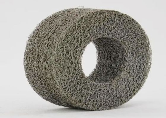 Stainless Steel Knitted Wire Mesh untuk Air Bag / Sound Isolation Pad / Shock Absorber