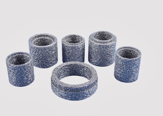 Stainless Steel Knitted Wire Mesh untuk Air Bag / Sound Isolation Pad / Shock Absorber