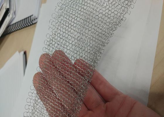 Tubing Wire Mesh Tunggal Strand Tisu Baja Bertahan Untuk Filtrasi