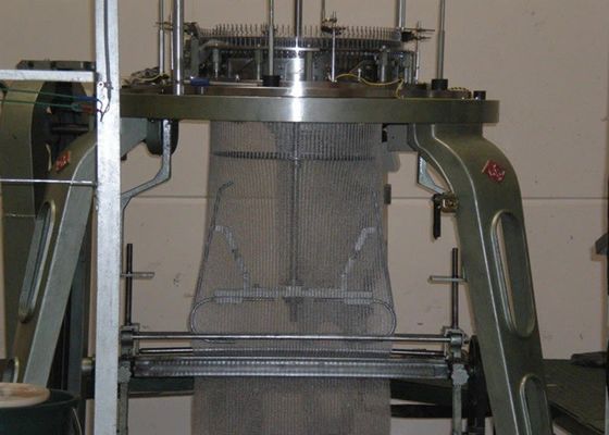 Single Strand Weave Corrosion Resistant Knitted Wire Mesh Untuk Filtrasi Air Cairan Padat
