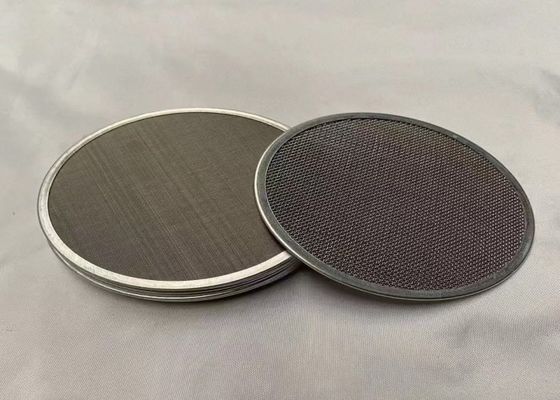 304 316 Cairan Dan Filtrasi Udara Steel Filter Mesh Sertifikasi ISO9001