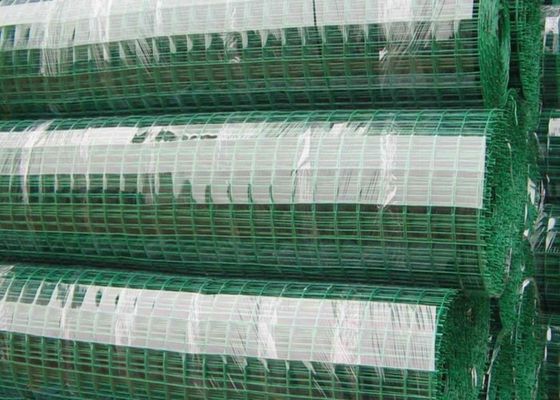 Carbon Fence Green Welded Steel Wire Mesh Rolls